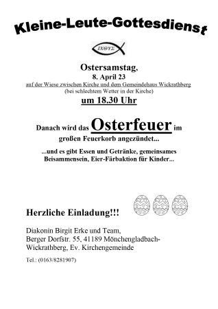 Osterfeuer